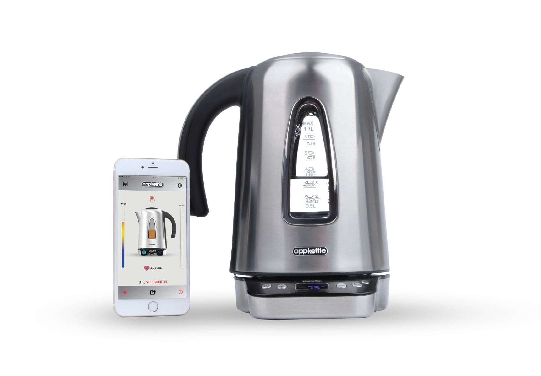 Appkettle: Rapid prototype development of smart kettle
