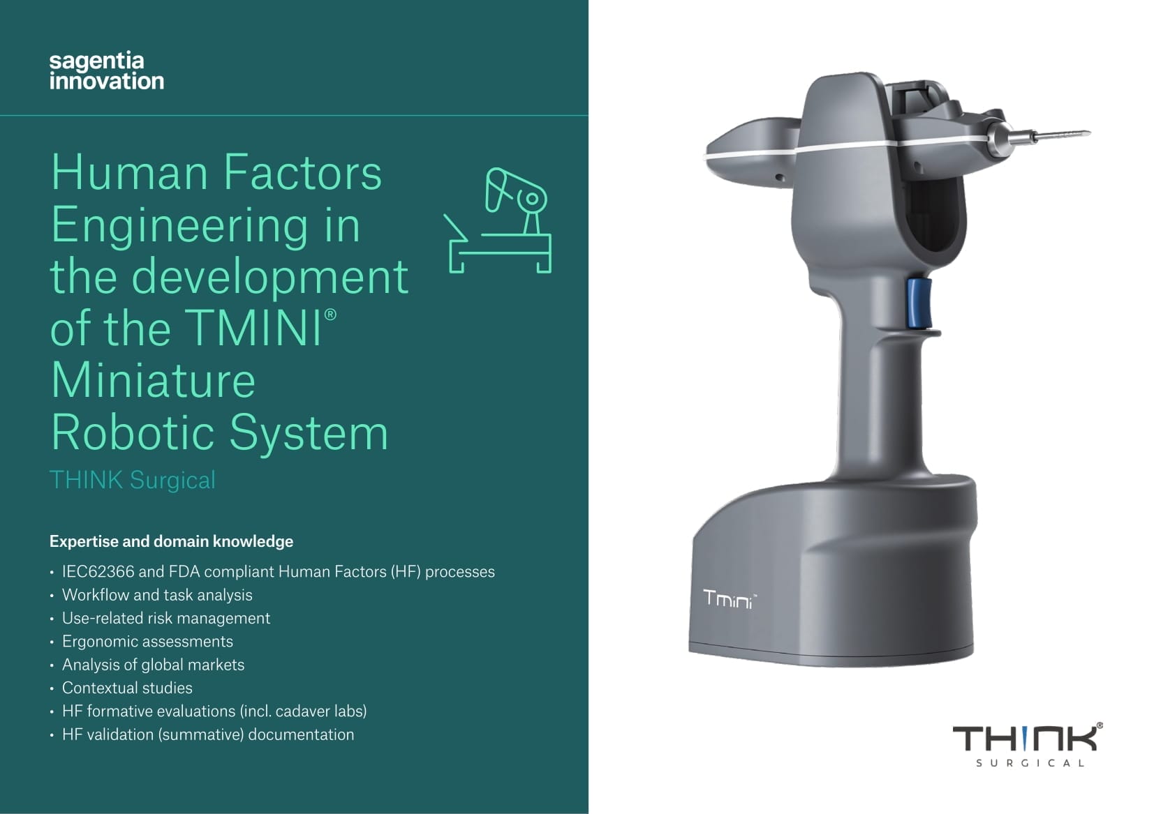 SI-CS-M-THINK Surgical-Human Factors Engineering in the development of the TMINI™ Miniature Robotic System-Jan25-1 SI-CS-M-THINK Surgical-Human Factors Engineering in the development of the TMINI™ Miniature Robotic System-Jan25-1